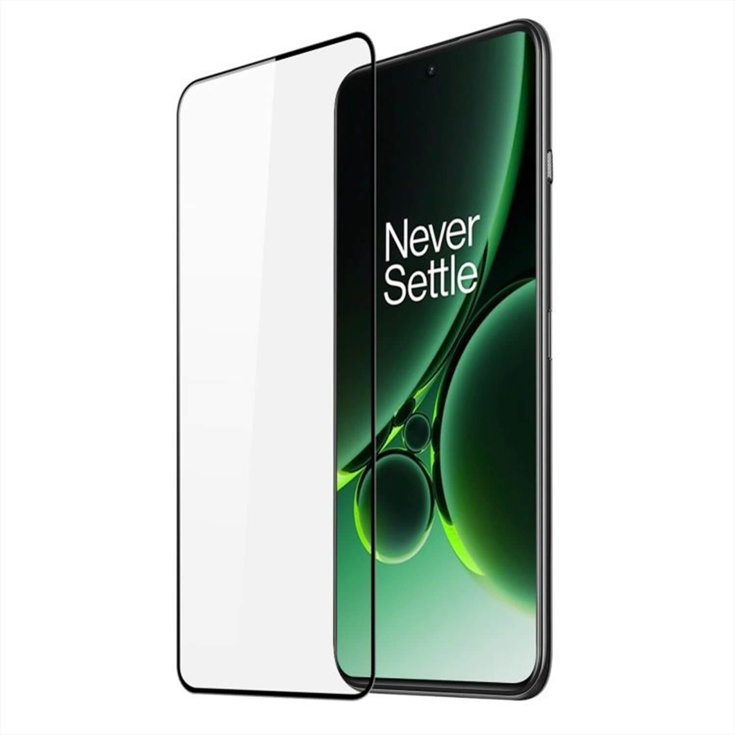 Picasee ochronne szkło hartowane 3D z ramką do OnePlus Nord 4 - czarne
