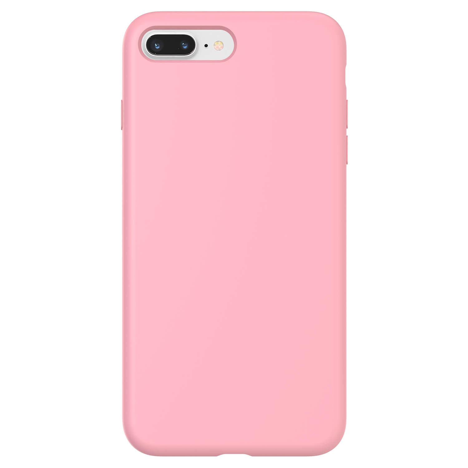 Picasee Liquid case Apple iPhone 8 Plus - Personalizowane grawerowanie - Różowy
