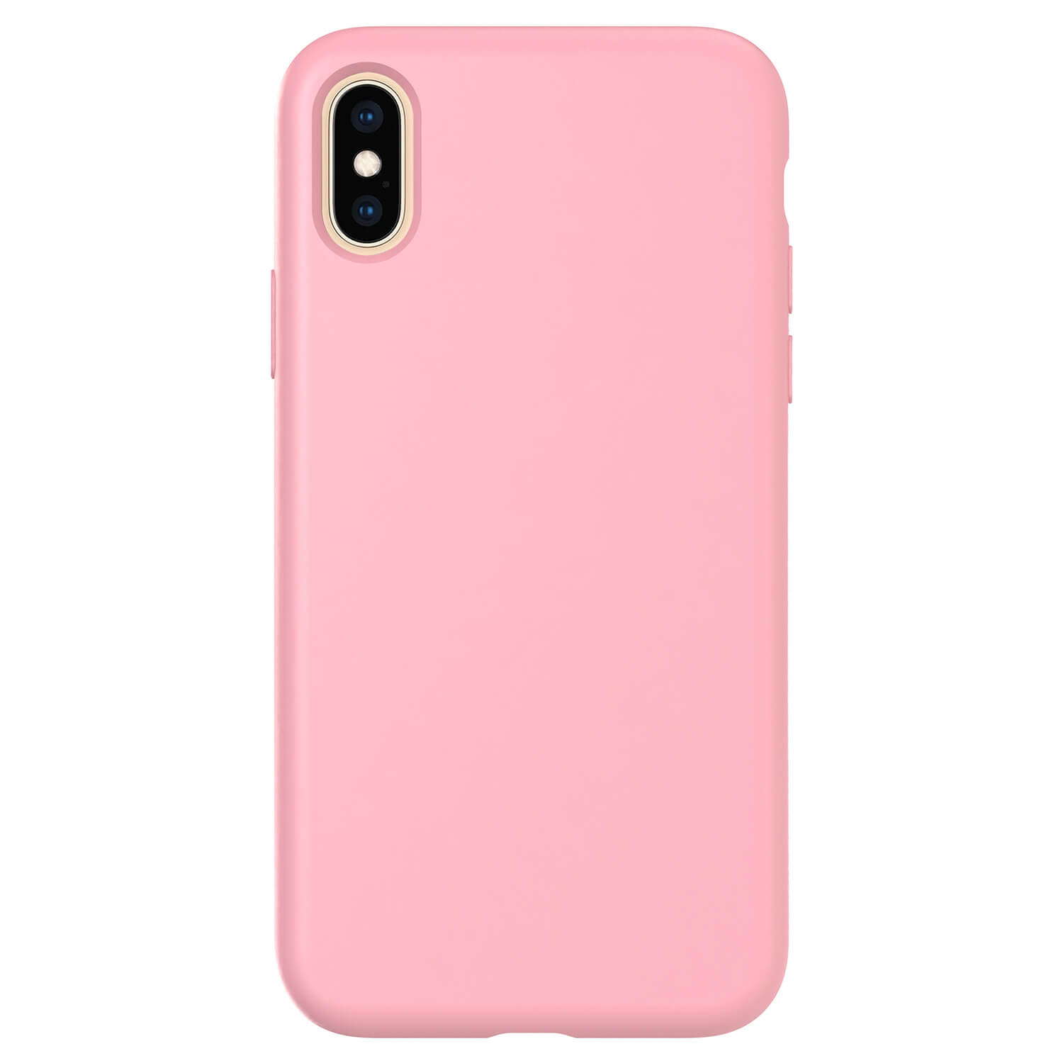 Picasee Liquid case Apple iPhone X/XS - Personalizowane grawerowanie - Różowy