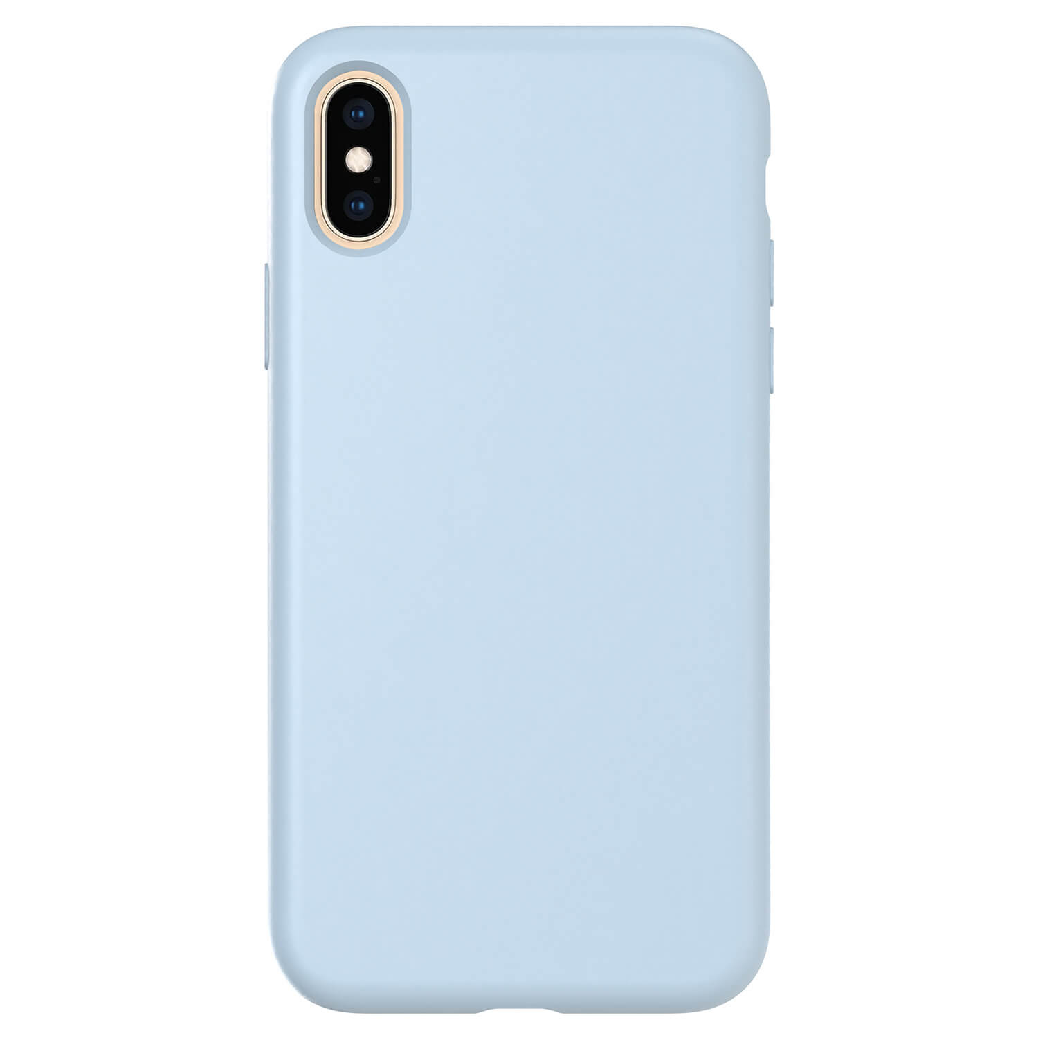 Picasee Liquid case Apple iPhone X/XS - Personalizowane grawerowanie - Niebieski
