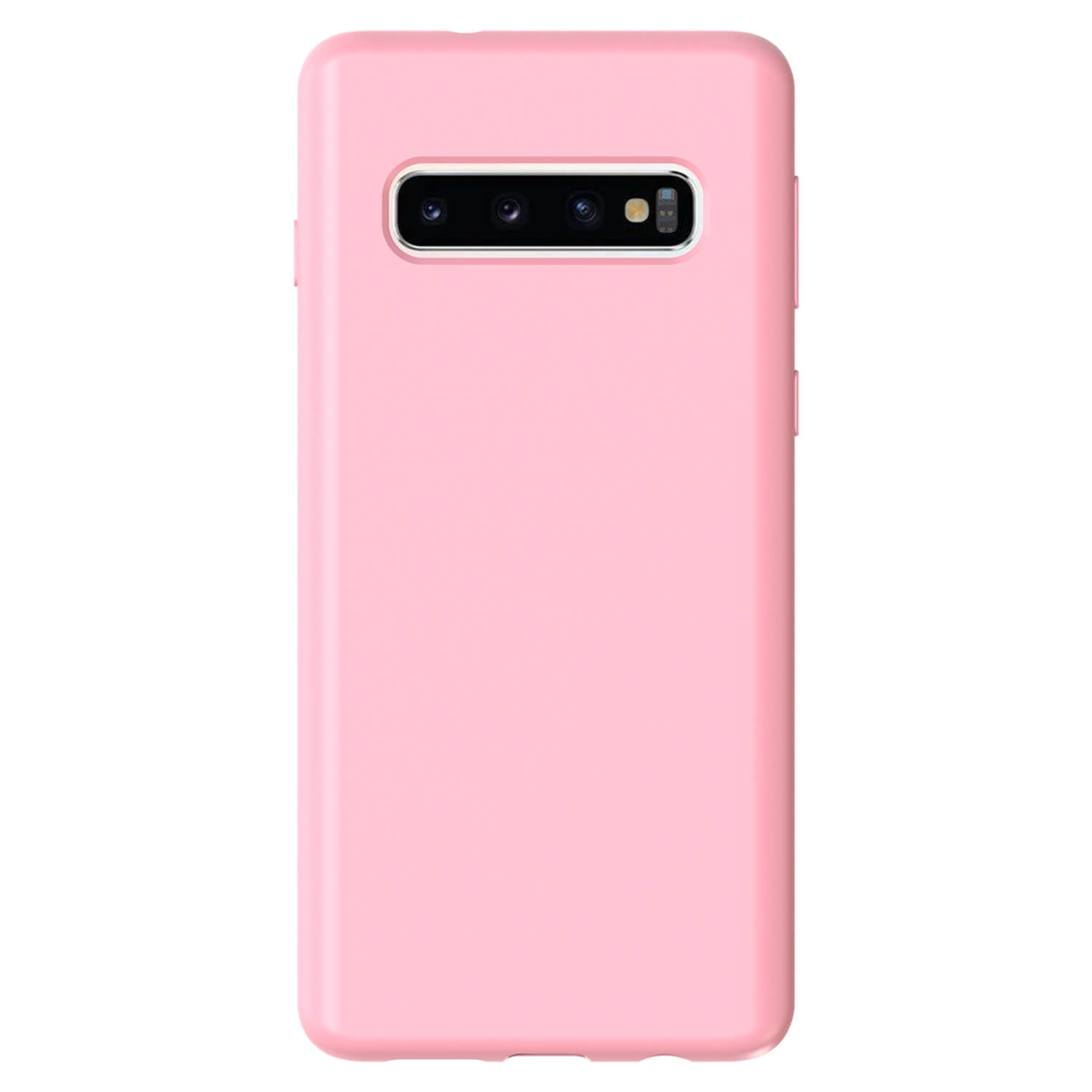 Picasee Liquid case Samsung Galaxy S10 Plus G975 - Personalizowane grawerowanie - Różowy