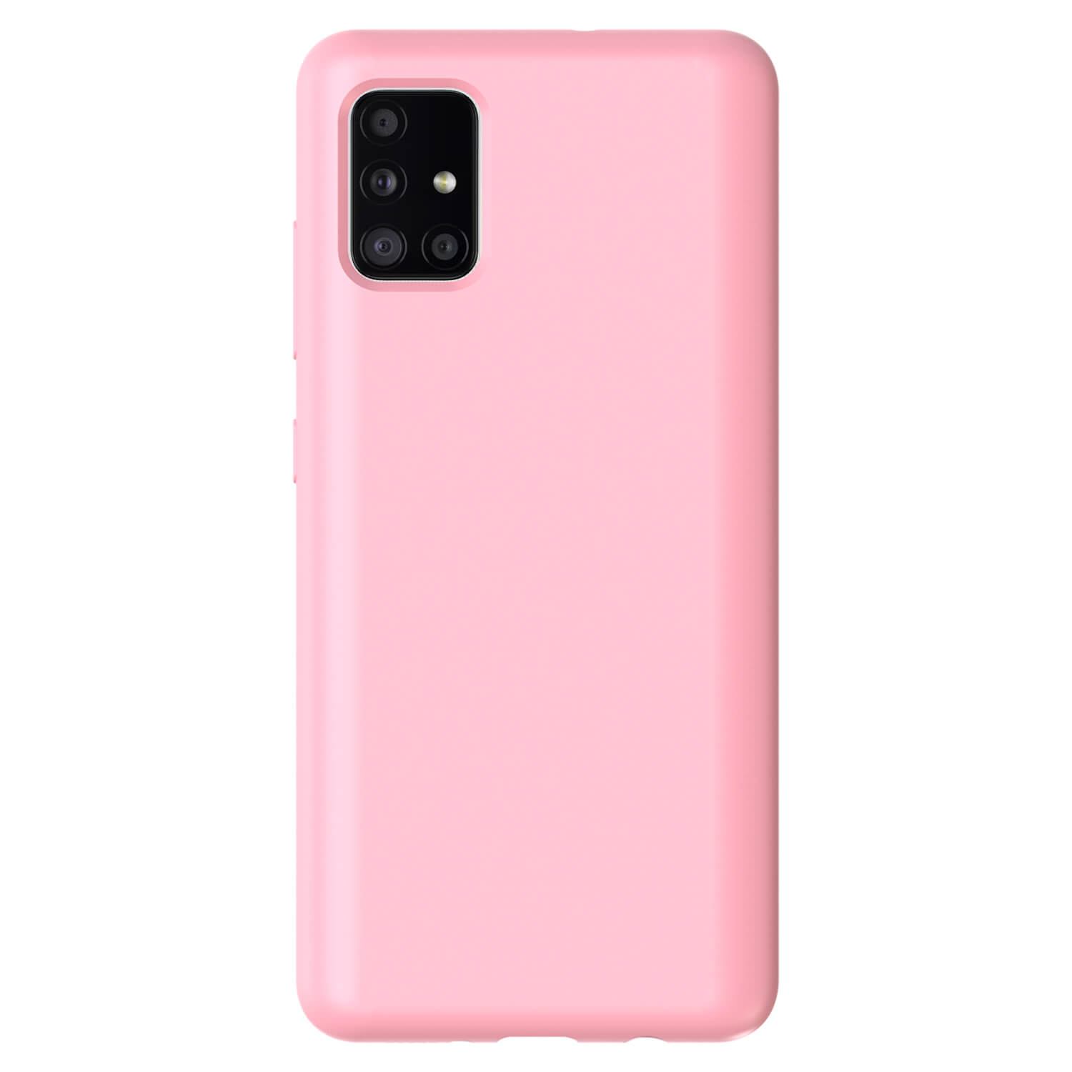 Picasee Liquid case Samsung Galaxy A51 A515F - Personalizowane grawerowanie - Różowy