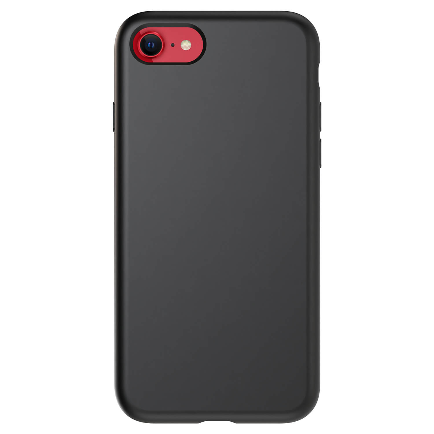 Picasee Liquid case Apple iPhone SE 2020 - Personalizowane grawerowanie - Czarna