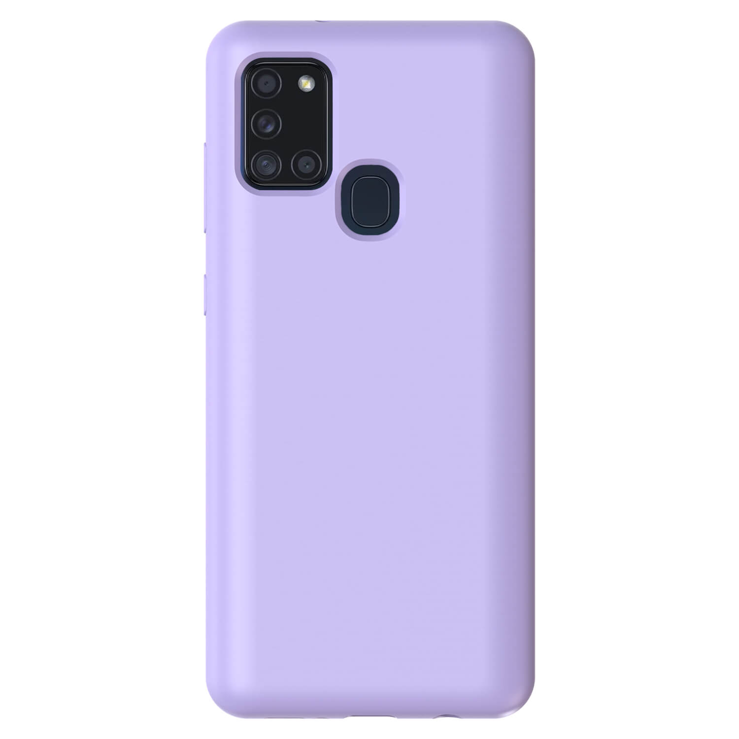 Picasee Liquid case Samsung Galaxy A21s - Personalizowane grawerowanie - Fioletowy