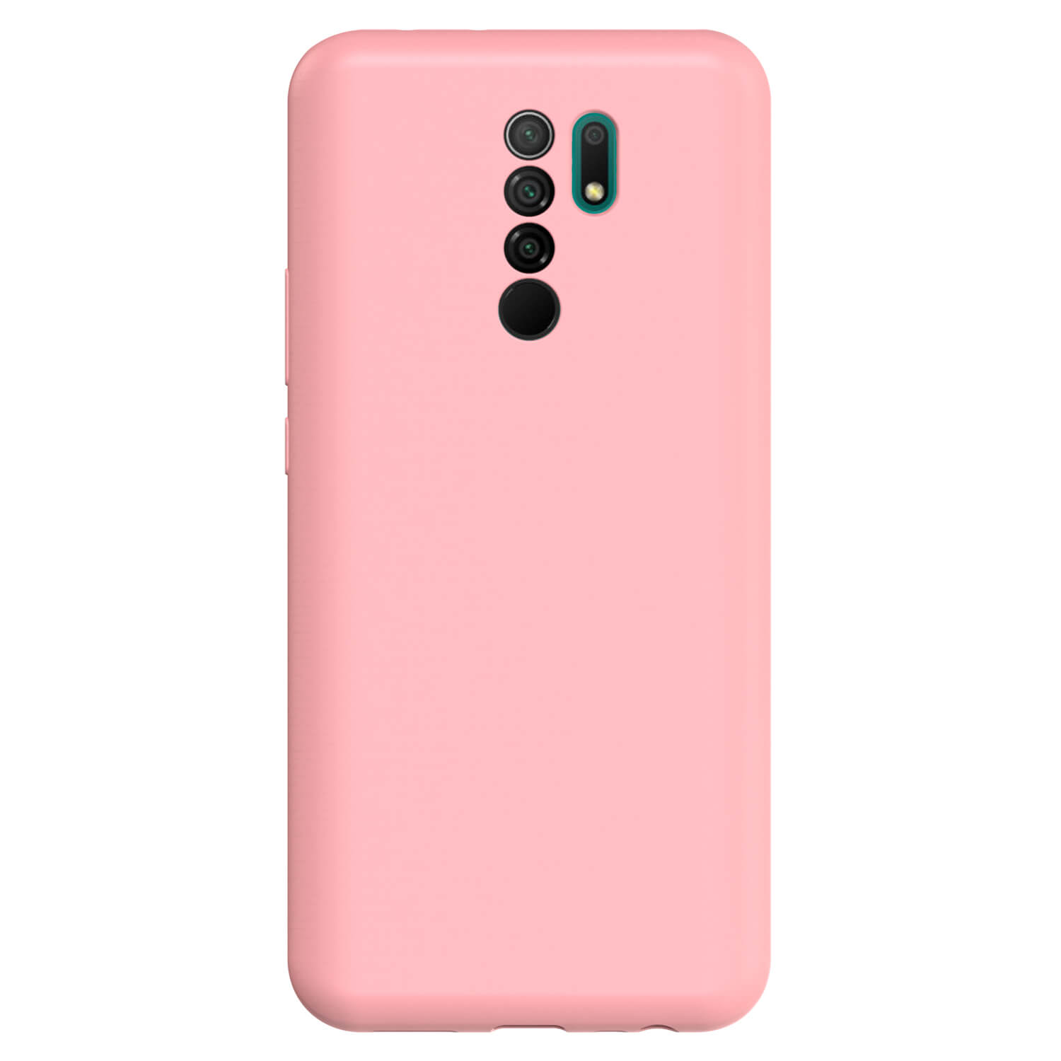 Picasee Liquid case Xiaomi Redmi 9 - Personalizowane grawerowanie - Różowy