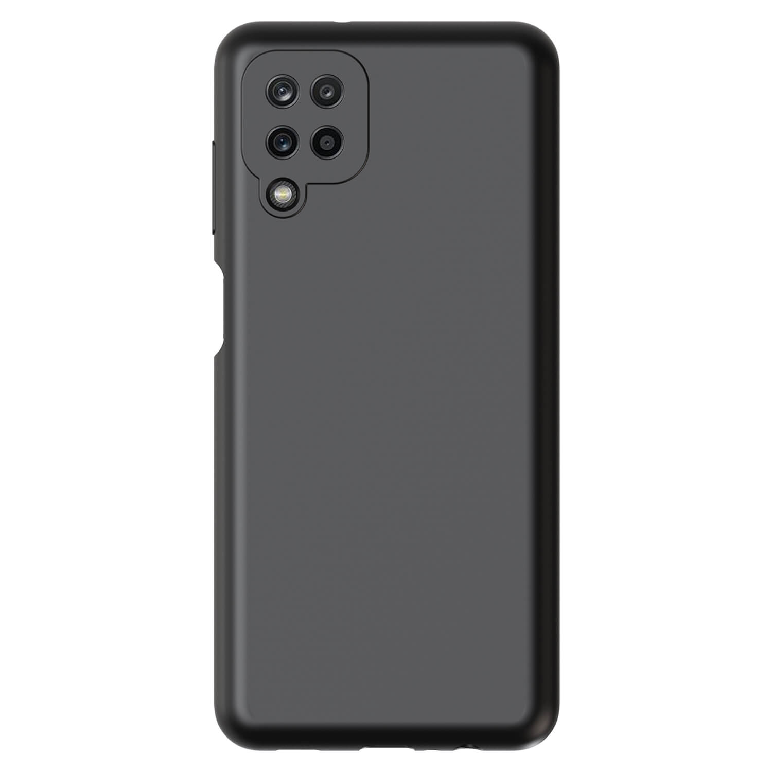 Picasee Liquid case Samsung Galaxy A12 A125F - Personalizowane grawerowanie - Czarna