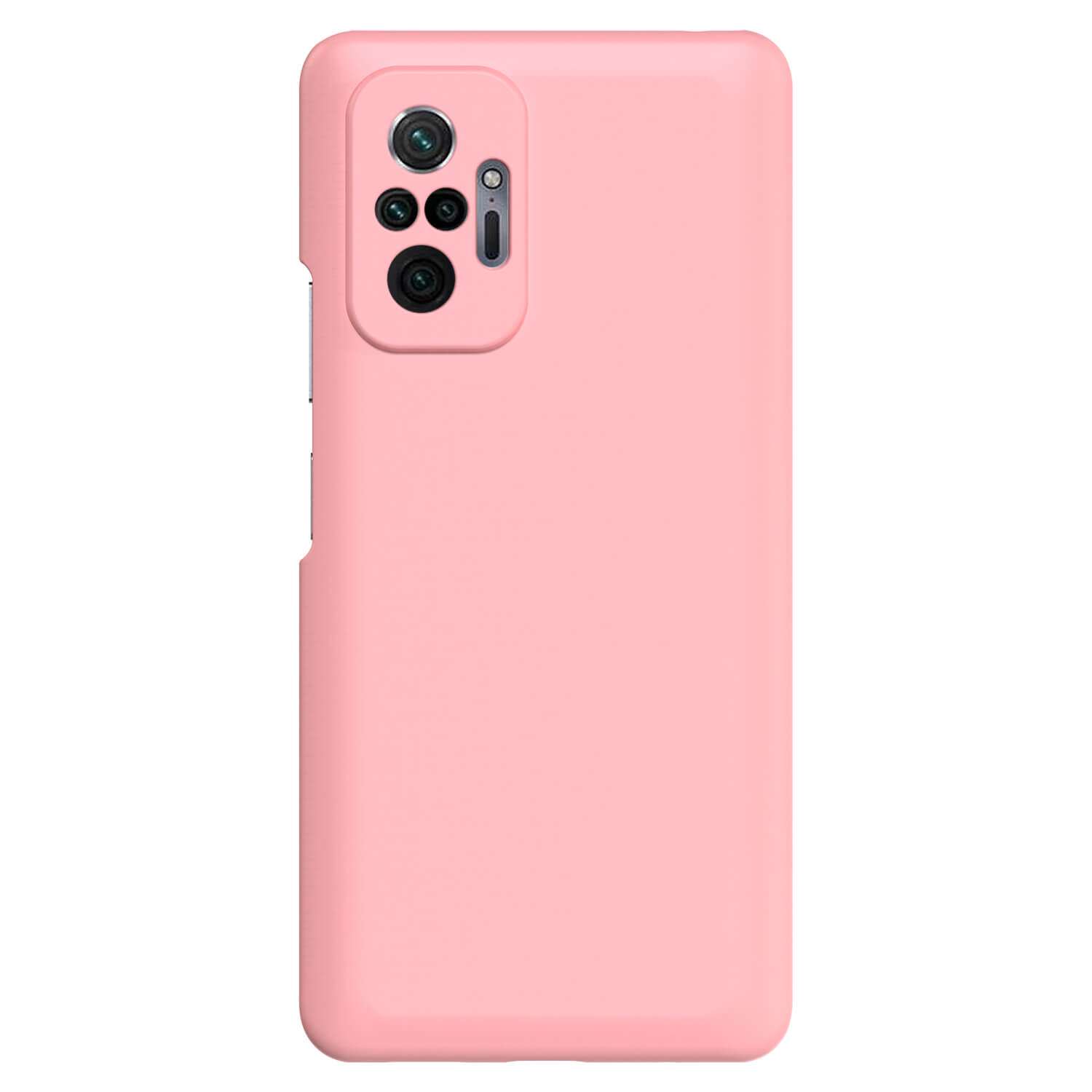Picasee Liquid case Xiaomi Redmi Note 10 Pro - Personalizowane grawerowanie - Różowy