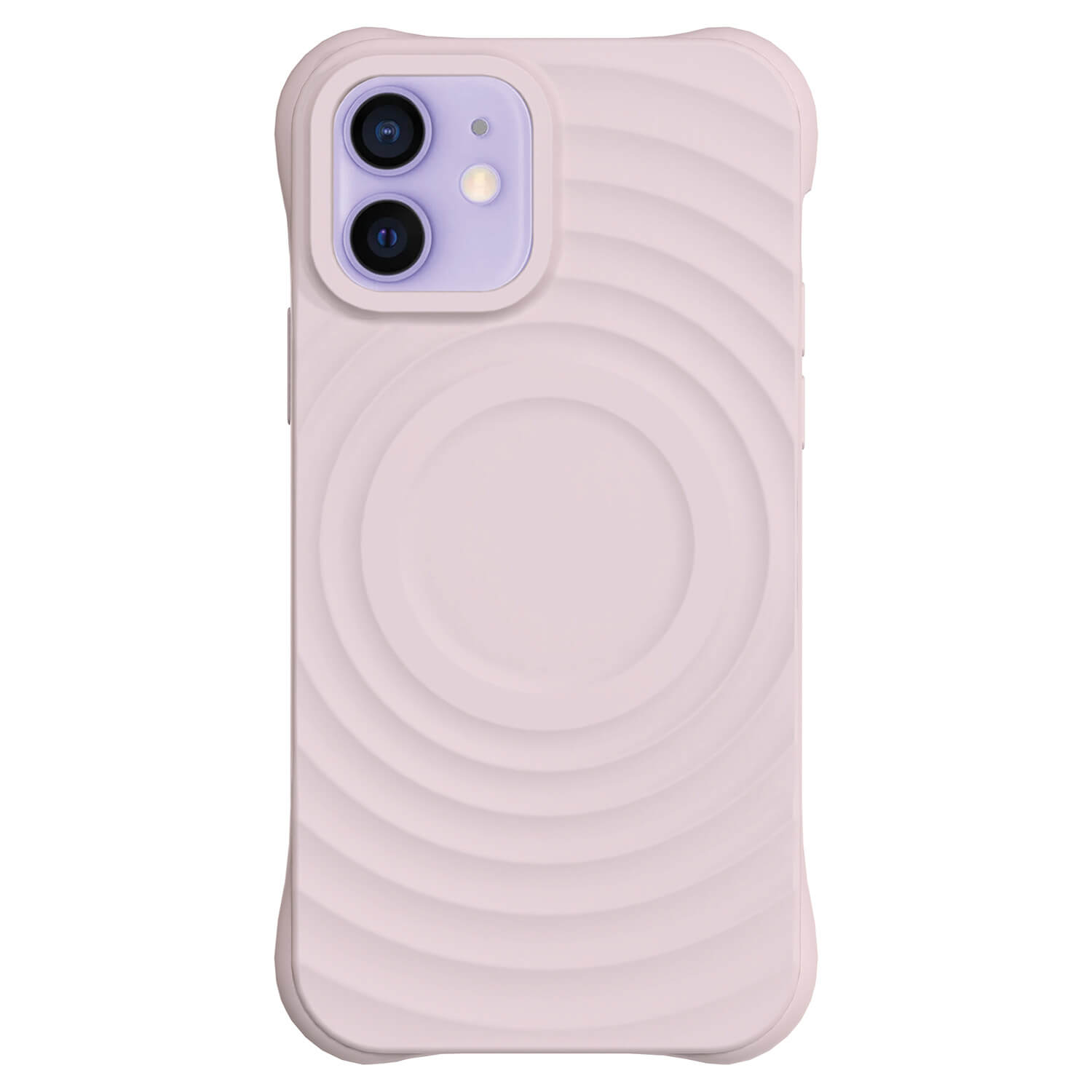 Picasee Shock-proof case s MagSafe Apple iPhone 12 - Personalizowane grawerowanie - Różowy