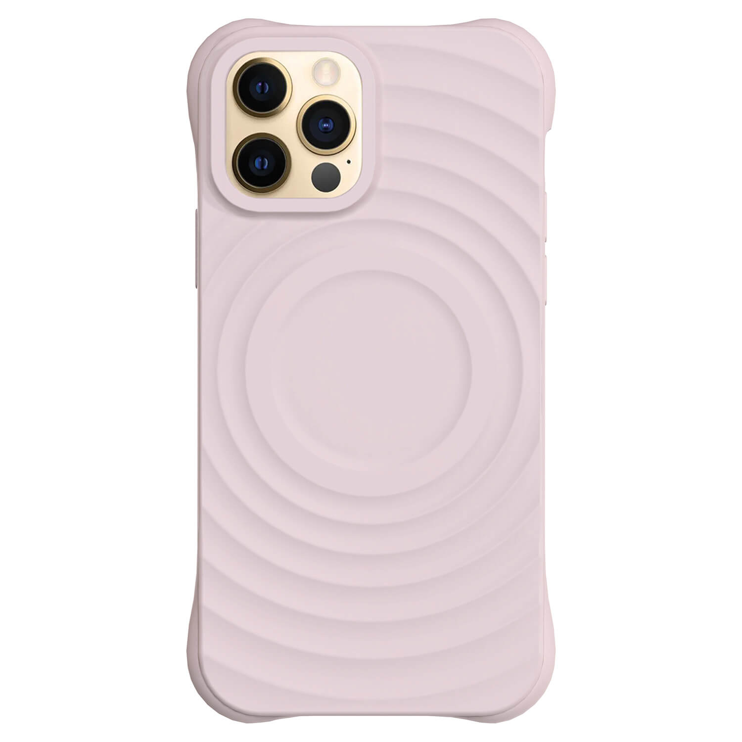 Picasee Shock-proof case s MagSafe Apple iPhone 12 Pro - Personalizowane grawerowanie - Różowy