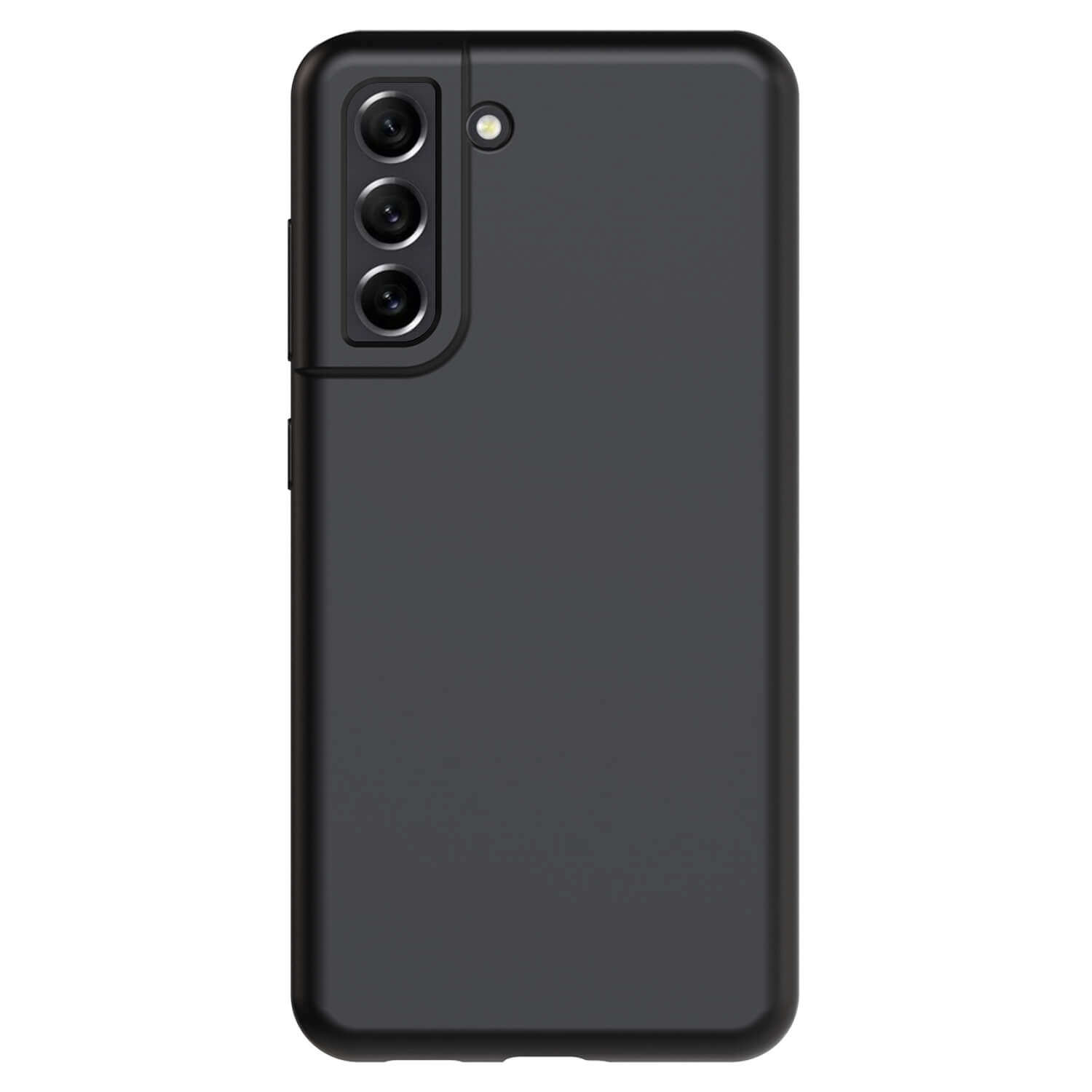 Picasee Liquid case Samsung Galaxy S21 FE 5G - Personalizowane grawerowanie - Czarna
