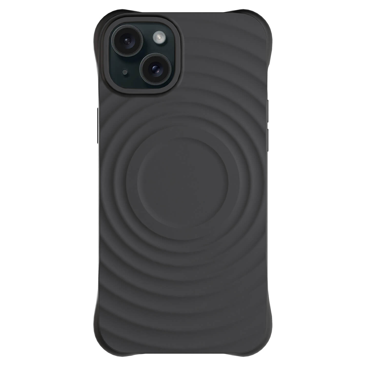 Picasee Shock-proof case s MagSafe Apple iPhone 15 Plus - Personalizowane grawerowanie - Czarna