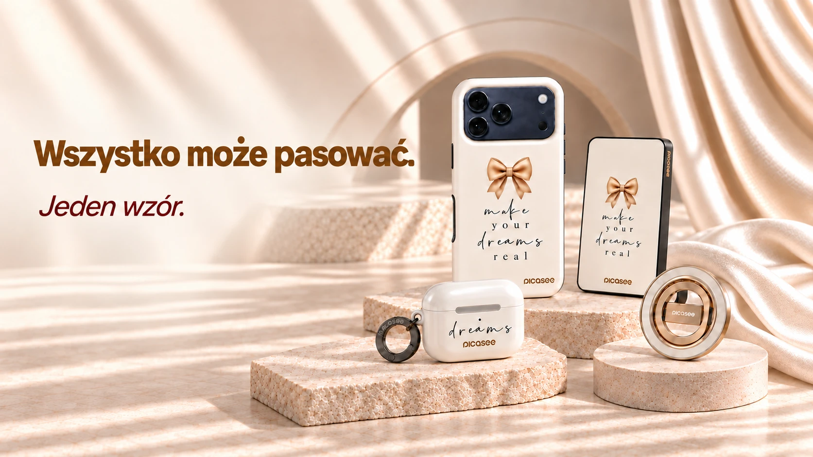 Wszystko może do siebie pasować. Jeden wzór.